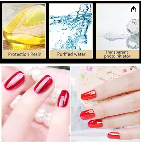 VISHINE Nail Polish Base + Top Coat Set Gel