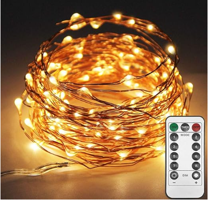 Twinkle Star Copper Wire String Lights