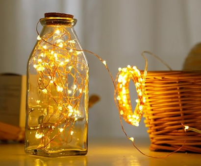 Twinkle Star Copper Wire String Lights