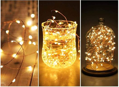 Twinkle Star Copper Wire String Lights