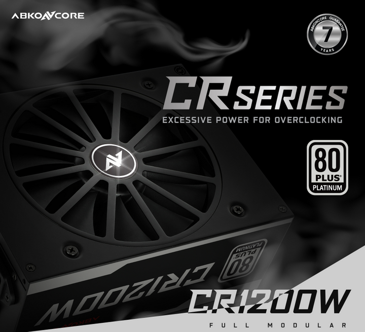 ABKONCORE 1200w Full Modular 80 Plus Platinum