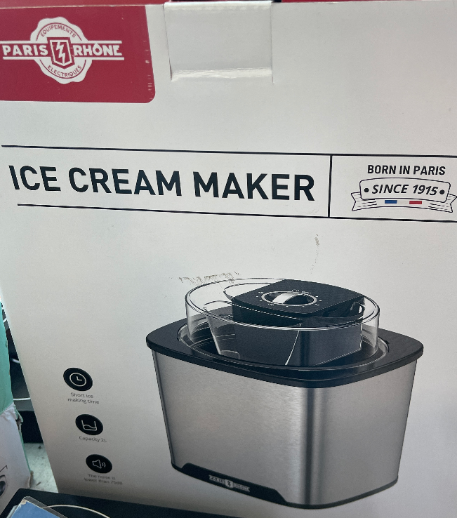 PARISRHONE Ice Cream Maker