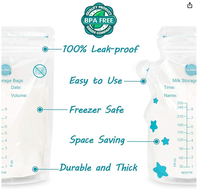 Breastmilk Storage Bags