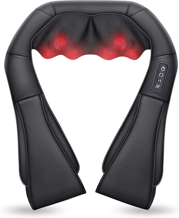 Shiatsu Neck and Shoulder Massager Deep Kneading Father's Day Gifts