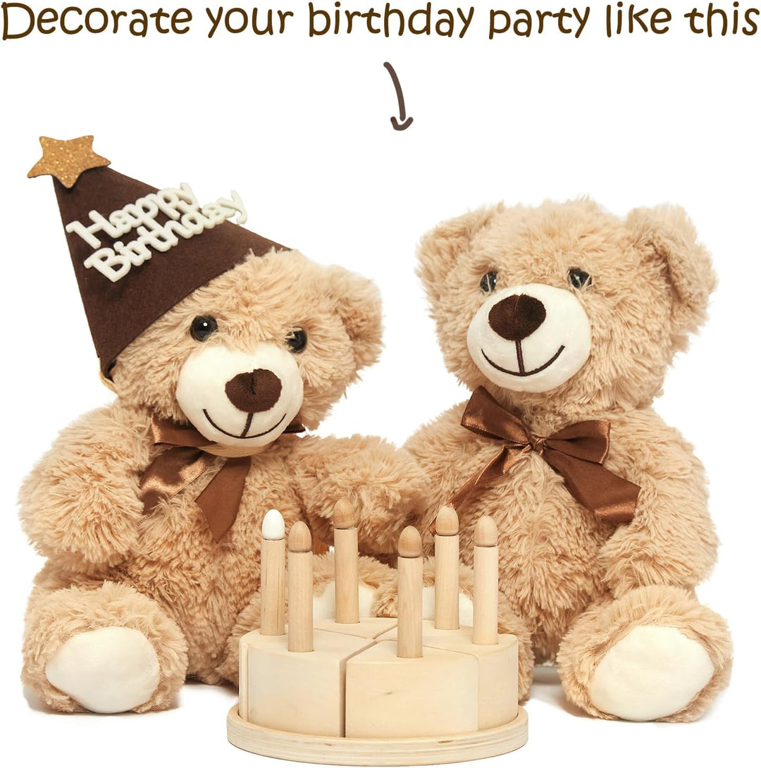Teddy Bear Stuffed Animal Plush Toy Gift (5pk)