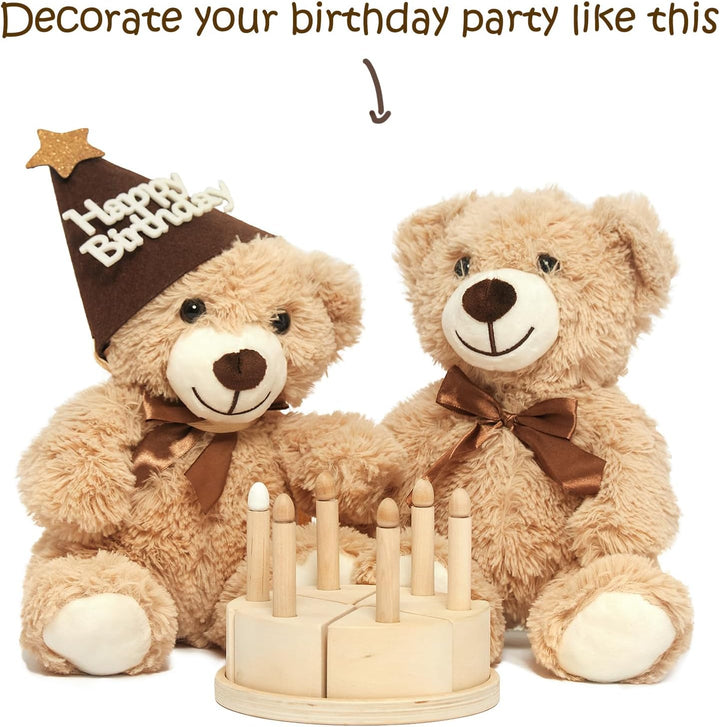 Teddy Bear Stuffed Animal Plush Toy Gift (5pk)