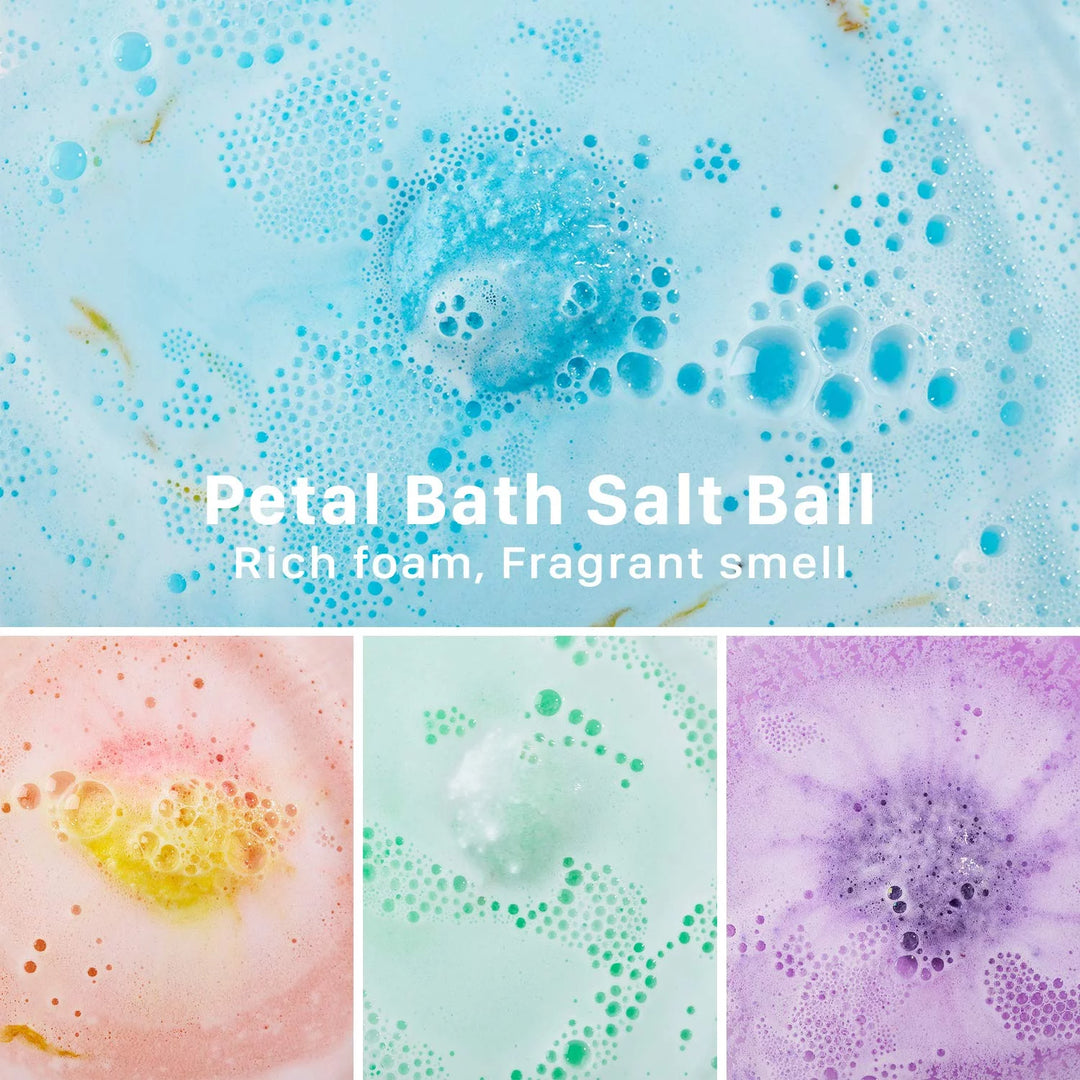 DOZZZ Bath Bombs Gift Set with Organic Essential Oils & Natural Dry Flowers Inside Fizzies Spa Bubble for Girlfriend Women Birthday Mothers Day Luxurious SPA 2.8oz x 12