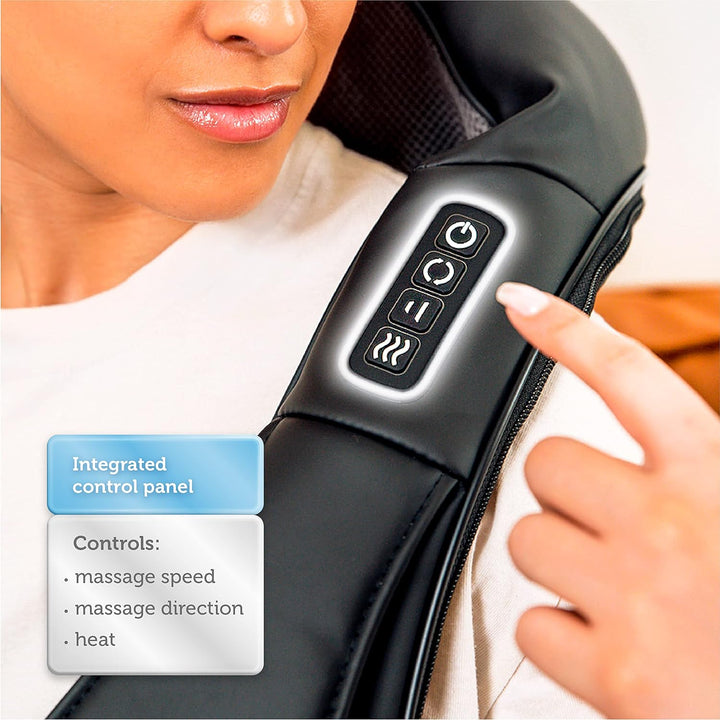 Shiatsu Neck and Shoulder Massager Deep Kneading Father's Day Gifts