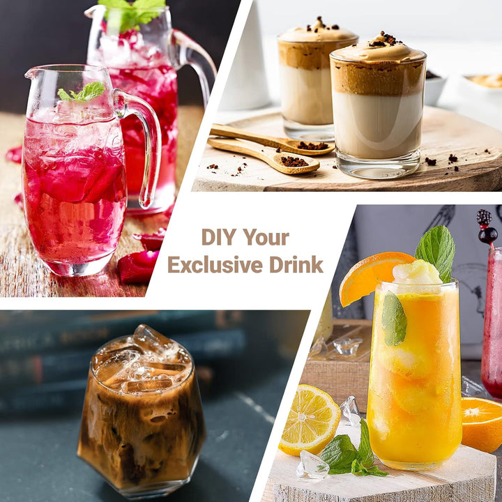 Portable Electric Cold Brew Coffee Maker, Laekerrt Iced Tea Brewer